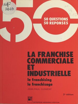 cover image of La Franchise commerciale et industrielle